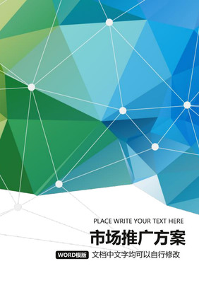 市場營銷策劃方案模板